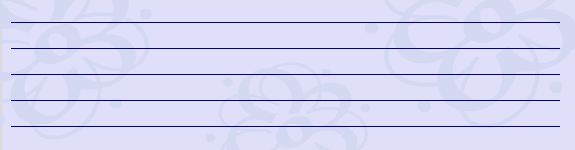 Picture of a writing pad section. This is not an actual form, but a picture of lined paper, indended for printing and completing offline.